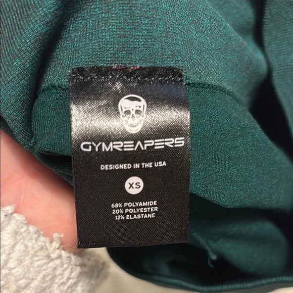 Black and Blue Athletic Shorts with Elastic Waistband - Picture 5 of 5